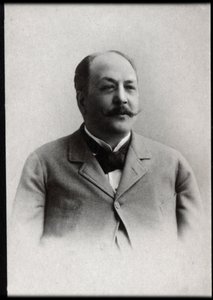 フランスの作曲家、ルイ・ヴァルニー（1844-1908）の肖像。 作： French Photographer